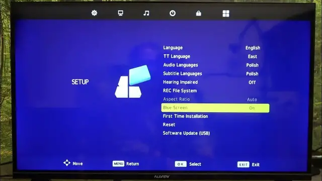 Video thumbnail for How To Enable & Disable Blue Screen In Allview TV