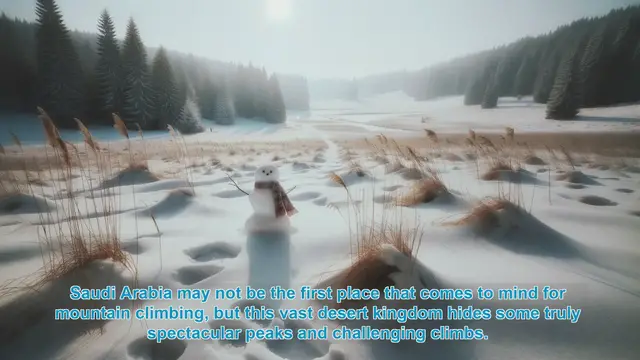 Video thumbnail for Scaling Saudi Arabia's Majestic Mountains: A Climber's Paradise