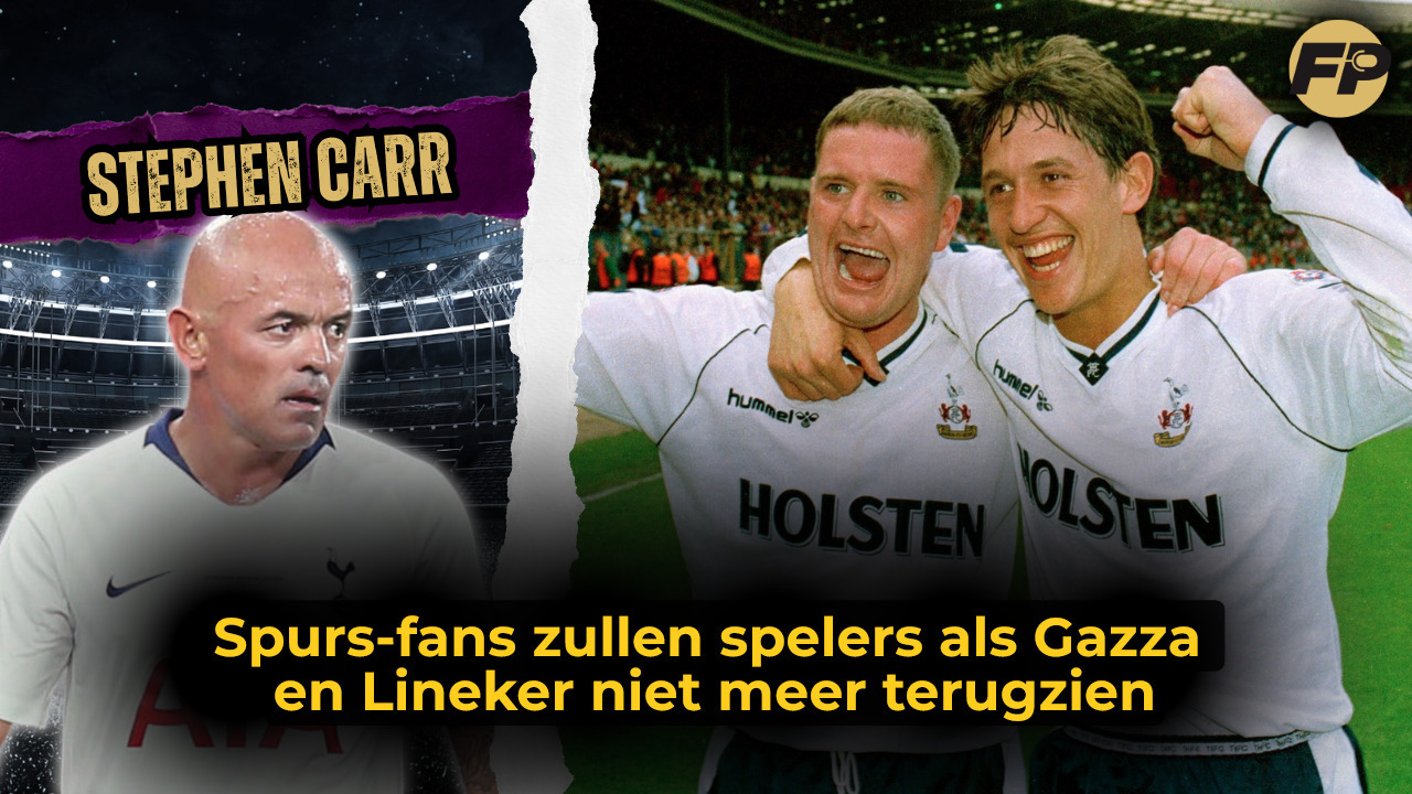 Video thumbnail for Stephen Carr: Spurs-fans zullen spelers als Gazza en Lineker niet meer terugzien