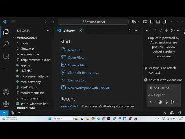 'Video thumbnail for VerbalCodeAI Terminal AI Assistant That Understands Your Code—Ask Anything, No Cloud Needed!'
