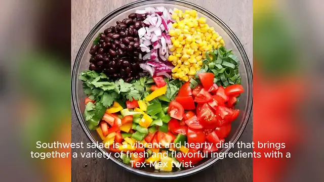 Video thumbnail for Southwest Salad
