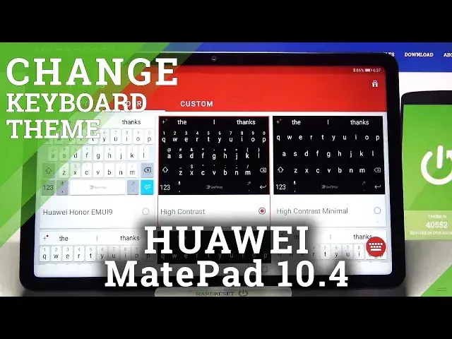 'Video thumbnail for How to Change Keyboard Theme in HUAWEI MatePad 10.4 – Find Keyboard Personalization Options'