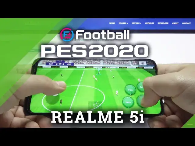 'Video thumbnail for Pro Evolution Soccer Gameplay on REALME 5i - Test Gaming Experience'