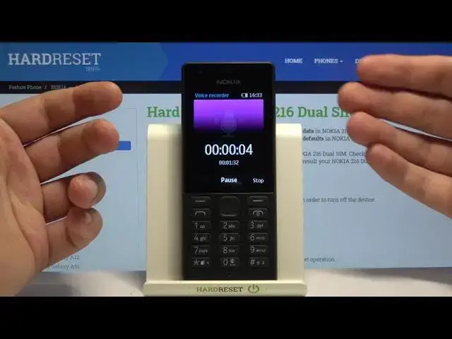'Video thumbnail for How to Record Voices in NOKIA 216 – Sound Recorder'