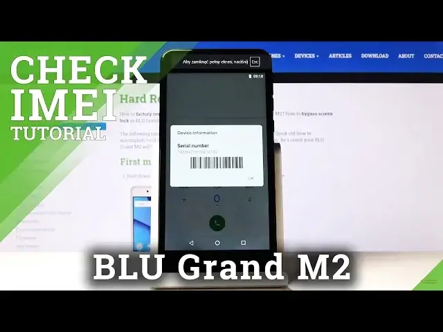 'Video thumbnail for How to Locate IMEI & Serial Number in BLU Grand M2 – IMEI Status'