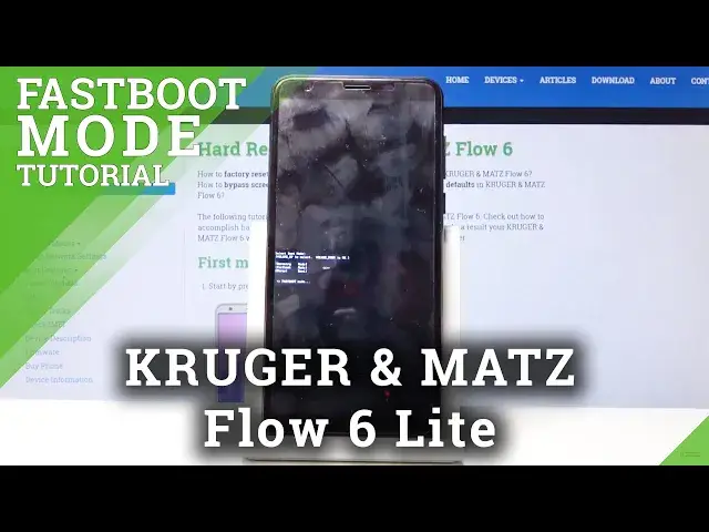 Video thumbnail for Fastboot Mode in KRUGER & MATZ Flow 6 - How to Open & Use Fastboot