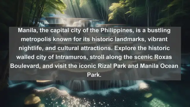 Video thumbnail for Discovering Paradise: Top 10 Beautiful Cities in the Philippines