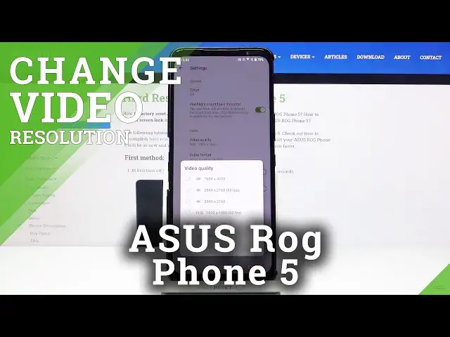 Video thumbnail for How to Manage Video Resolution on ASUS ROG Phone 5 – Camera Adjustment