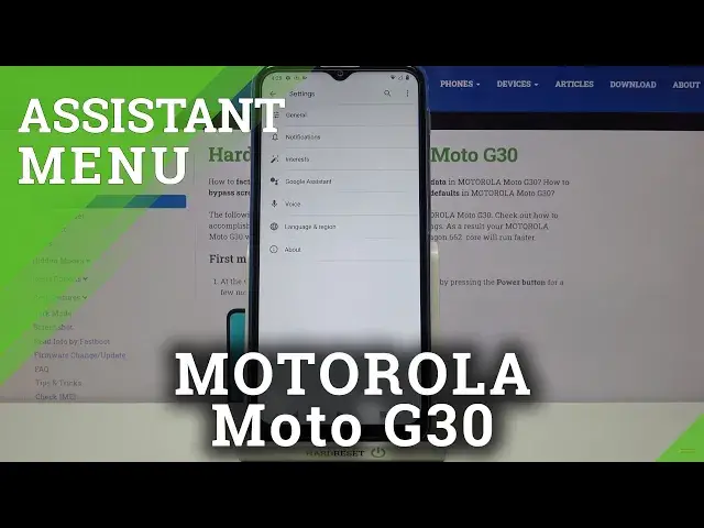 'Video thumbnail for How to Activate Hey Google in Motorola Moto G30?'