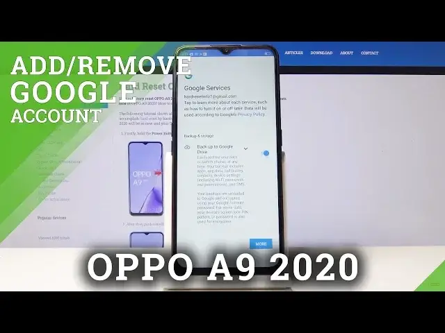 Video thumbnail for How to Add & Remove Google Account in OPPO A9 2020 - Create Google Account