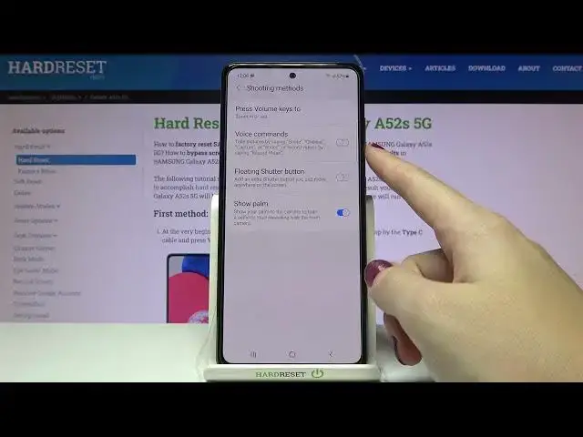Video thumbnail for Manage Camera with Voice - SAMSUNG Galaxy A52s 5G & Voice Control Option