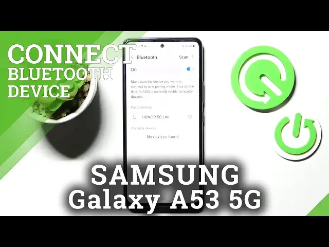 'Video thumbnail for How to Connect Bluetooth Device to SAMSUNG Galaxy A53 5G - Bluetooth Connection'