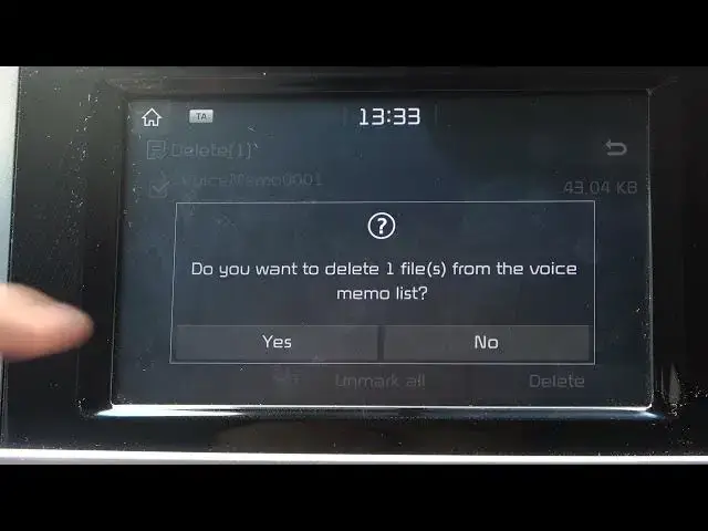 Video thumbnail for How to Delete Voice Records in the Kia Sportage Media System - Voice Memo Feature