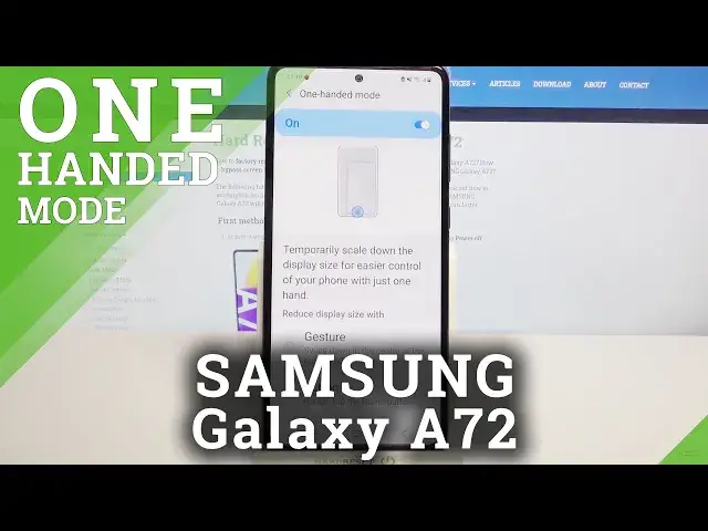 'Video thumbnail for How to Enter One-Handed Mode in SAMSUNG Galaxy A72 – One-Handed Feature'