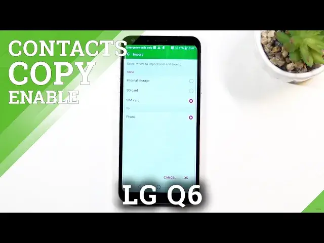 Video thumbnail for How to Copy Contacts from SIM to LG Q6 Memory – Relocate Contact List