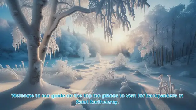 Video thumbnail for Top Ten Backpacker Destinations in Saint Barthelemy