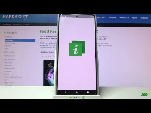'Video thumbnail for How to Check Phone Specifications on MOTOROLA Edge 20 –DevCheck Hardware and System Info'