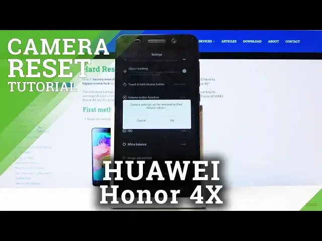 'Video thumbnail for How to Reset Camera in HUAWEI Honor 4X - Restore Camera Defaults'