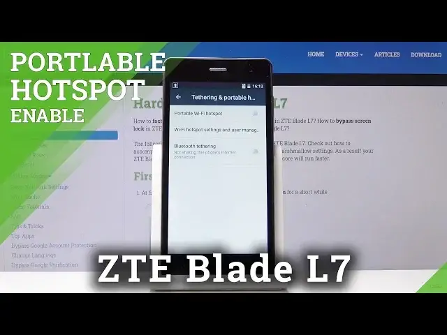 Video thumbnail for How to Share Wi-Fi on ZTE Blade L7 – Enable Portable Hotspot