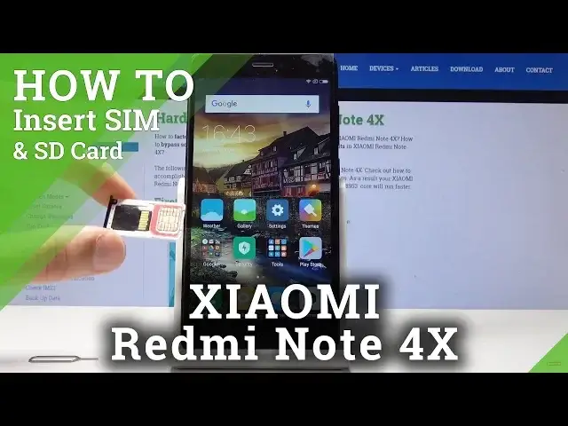 Video thumbnail for How to Install SIM and SD Card in Xiaomi Note 4X - Find Card Slot & Input