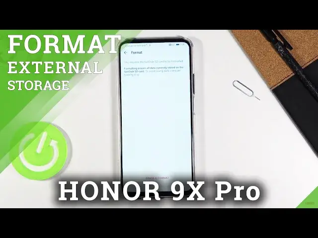 Video thumbnail for How to Format SD Card in Honor 9X Pro  – Erase External Storage