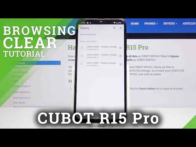 Video thumbnail for How to Clear Browsing Data in CUBOT R15 Pro – Delete Page History