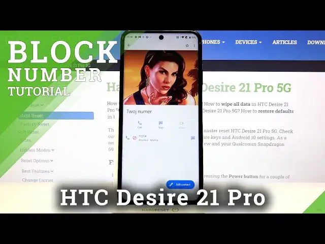 Video thumbnail for How to Block Number in HTC Desire 21 Pro 5G- Block Texts & Calls