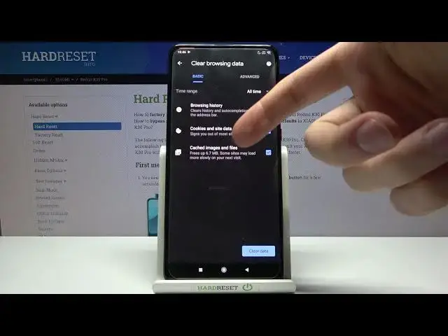 'Video thumbnail for How to Clear Browsing Data in XIAOMI Redmi K30 Pro – Clear Browsing History'