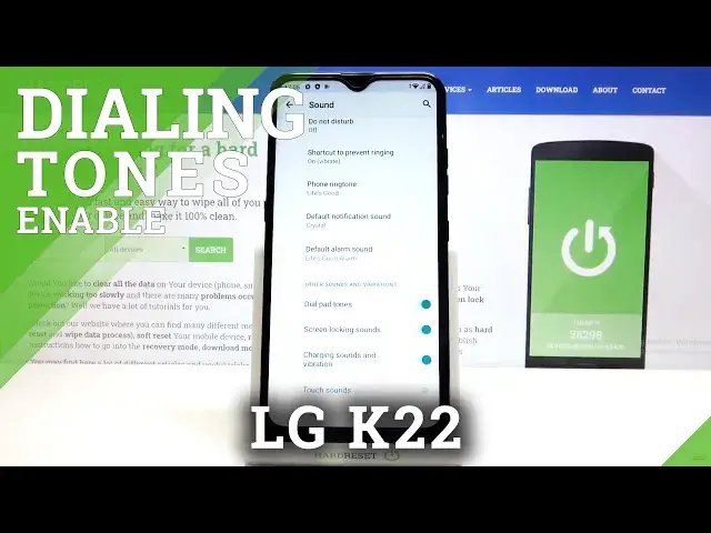 Video thumbnail for How to Manage Dial Pad Tones in LG K22 – Find Dial Pad Options