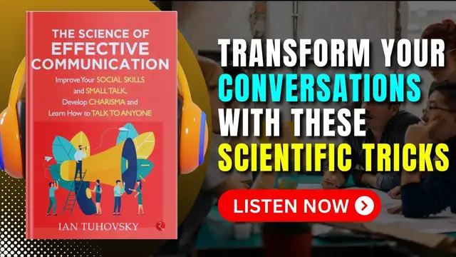 'Video thumbnail for The SCIENCE of Effective Communication ｜ Book Summary in English'