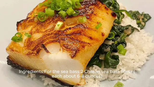 Video thumbnail for Chilean sea bass recipe
