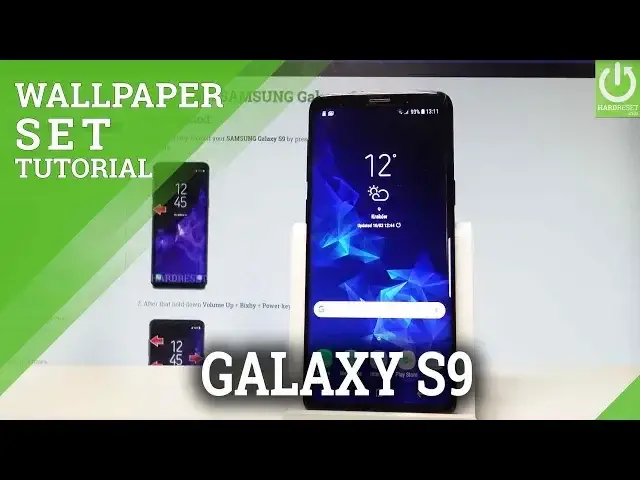 'Video thumbnail for How to Set Wallpaper in SAMSUNG Galaxy S9 - Home Screen & Lock Screen |HardReset.Info'