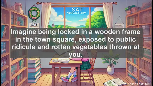 Video thumbnail for 5000 Must Know SAT Vocabulary - Pillory: A Powerful SAT Vocabulary Word Explained