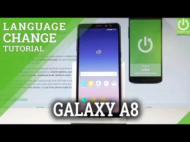 'Video thumbnail for How to Set Up Language in SAMSUNG Galaxy A8 (2018)'