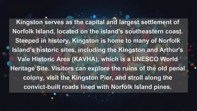 Video thumbnail for Exploring Norfolk Island: Top 10 Largest Settlements on the Pacific Gem