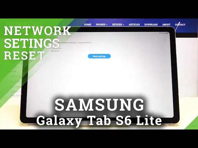 'Video thumbnail for How to Reset Network Settings in SAMSUNG Galaxy Tab S6 Lite – Restore Network Defaults'
