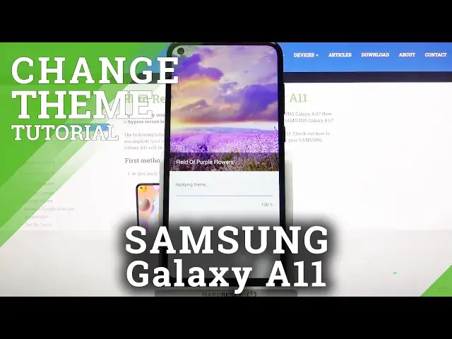 'Video thumbnail for How to Change Device’s Theme in SAMSUNG Galaxy A11 – Change Device’s Menu Look'