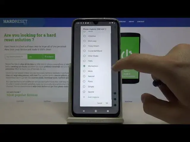 'Video thumbnail for SIM Ringtone – SIM-Card Sounds Settings on MOTOROLA Moto G8 Plus'