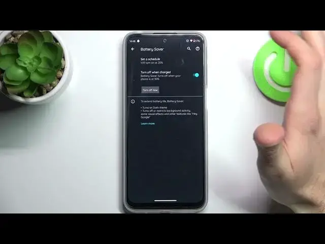 'Video thumbnail for How to Turn On/Off Power Saving Mode in MOTOROLA Moto G31 – Extend Battery Life'