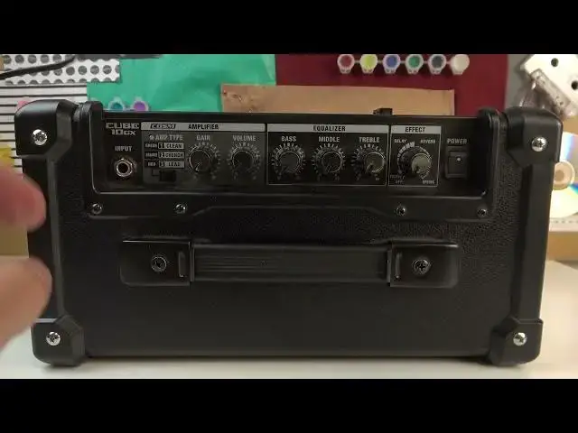 Video thumbnail for TURN ON/OFF - How to Turn ROLAND  CUBE-10GX ON or OFF? | Where is Power Supply Port?