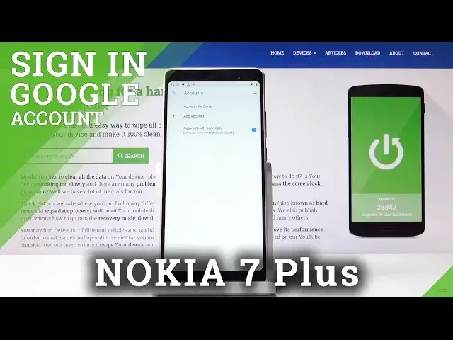 'Video thumbnail for How to Add and Remove Google Account in NOKIA 7 Plus - Account Creation'