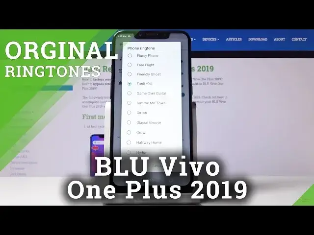 'Video thumbnail for How to Change Ringtone in BLU Vivo One Plus 2019 – Personalize Sounds'