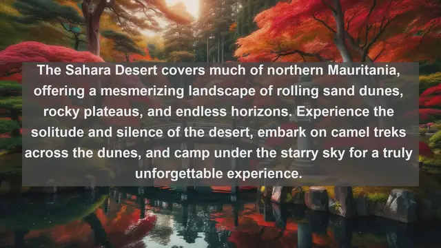 Video thumbnail for Exploring Mauritania's Majestic Landscapes: Top 10 Must-See Natural Wonders