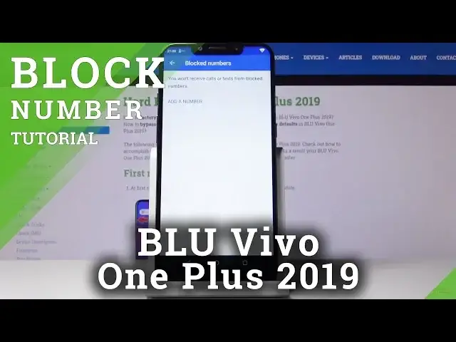 Video thumbnail for How to Block Number in BLU Vivo One Plus 2019 – Make Blacklist