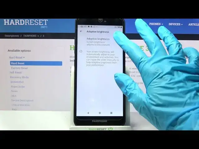 'Video thumbnail for How to Manage Auto Brightness in FairPhone 3 – Turn On / Off Automatic Brightness'
