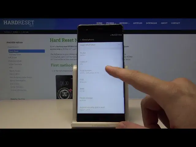 'Video thumbnail for How to Open Phone Specs in NUBIA Z17 Lite – Enter Phone Specifications'