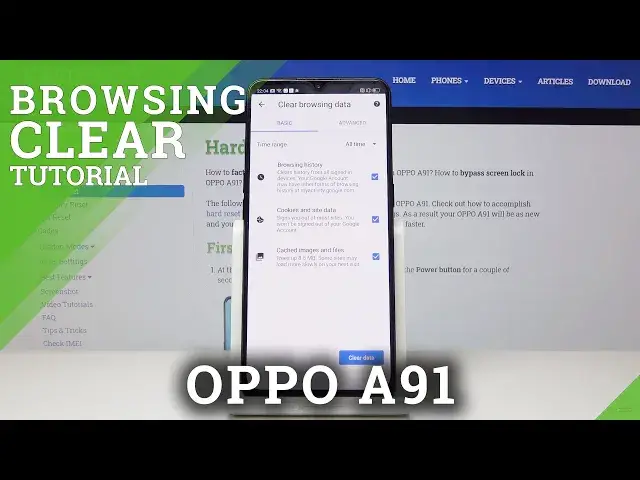 Video thumbnail for How to Clear Browsing Data in  OPPO A91 – Delete Browser History