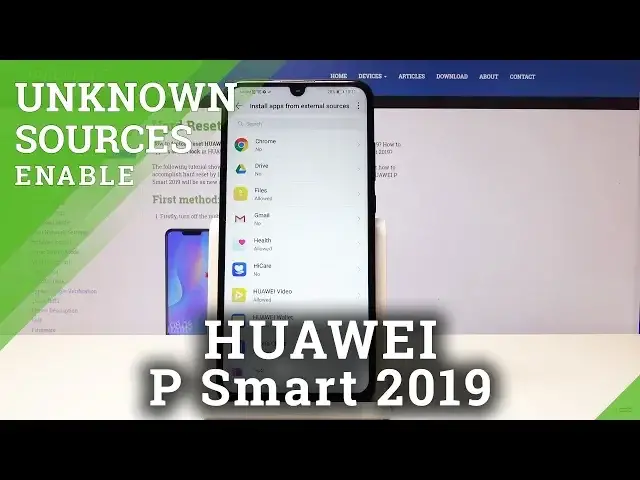 'Video thumbnail for How to Enable Unknown Sources in HUAWEI P Smart 2019 - Allow Apps Installation'