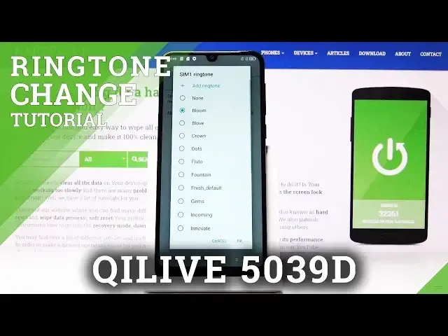 'Video thumbnail for How to Change Ringtone in Qilive 5039D – List of Ringtones'