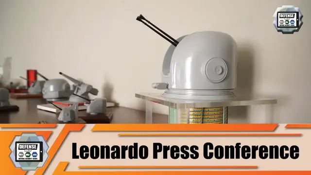 'Video thumbnail for Review about naval gun systems manufactured by Leonardo Aerospace Naval land Defense Company Italy'